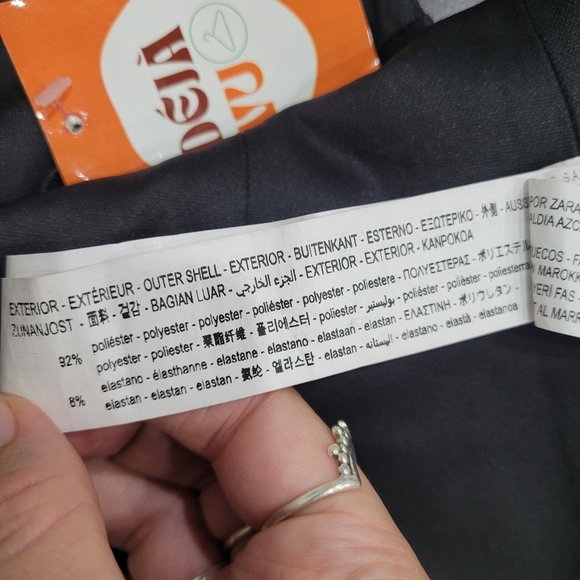 Zara Elegant Black Top - Picture 8 of 8